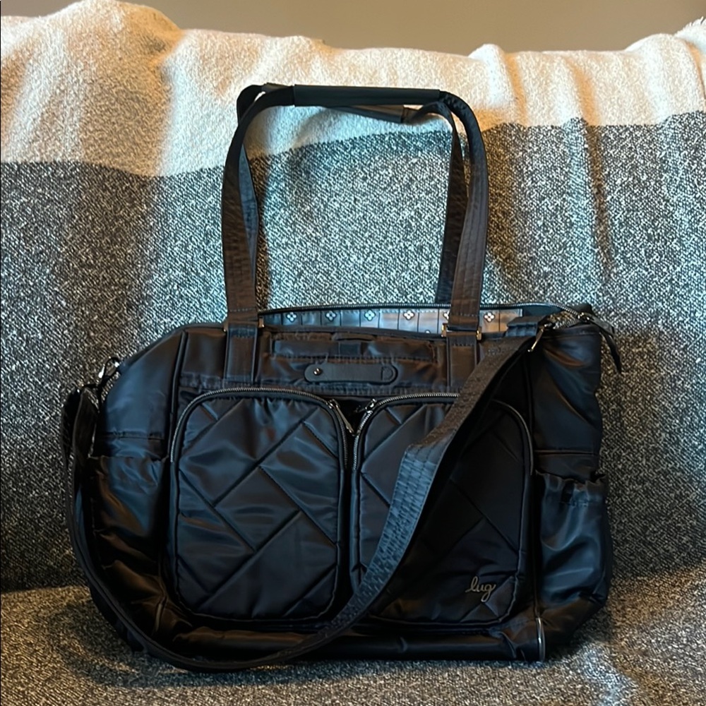 NWOT Lug Trotter black tote bag